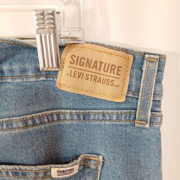 Levis Heritage Wide Leg Cropped Jeans - Picture 5 of 7